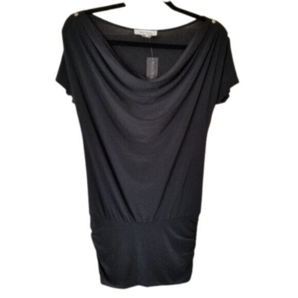 NEW!  White House Black Market Drape Neck Top - Picture 1 of 6
